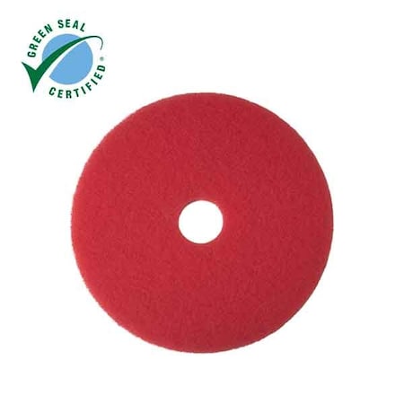 Buffing Pad 5100N, 12", Red, PK5