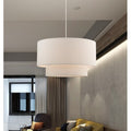 Clark 1 Light Brushed Nickel Pendant Cha