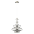 Art Glass Mini Pendants 1 Light Brushed