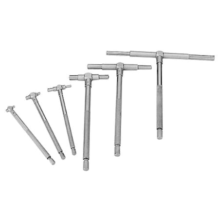 6 Piece 5/16-6" Telescoping Gage Set