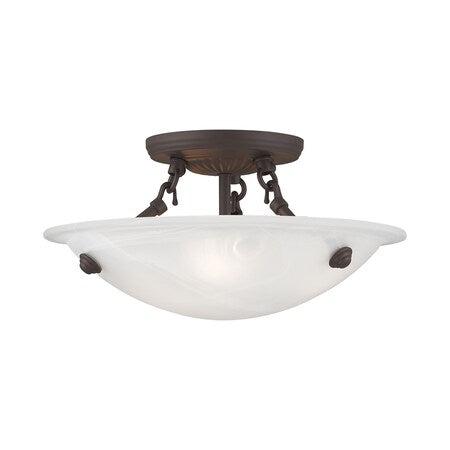 Oasis 3 Light Bronze Ceiling Mount