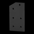 Angle Joining Plate,30 Deg 6 Hole 15S