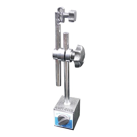 Dual Clamping Hole Magnetic Base With One Knob Lock