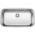 Stellar 32"" Super Single Bowl Undermount Kitchen Sink