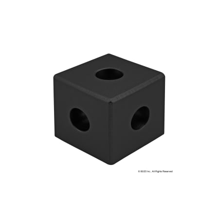 Black 15 S Square Tri Corner