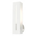 Textured White,Brushed Nickel Finish Acc