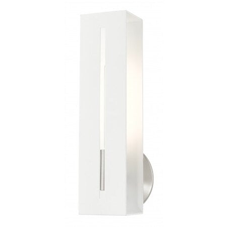 Textured White,Brushed Nickel Finish Acc