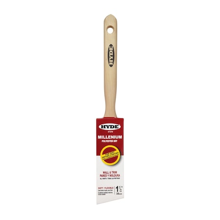 1 1/2" Angled Sash Brush Soft, Paint brush, Wood Handle