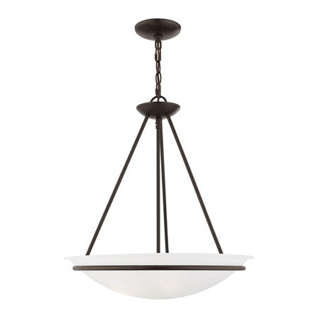 Newburgh 3 Light Bronze Pendant