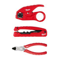 Coax Install Kit, Uninsulated, 3 pcs