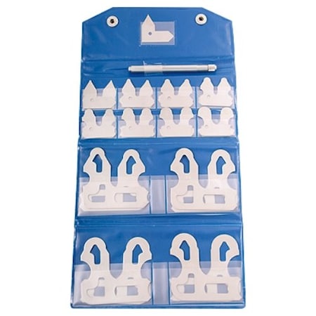 25 Piece Radius Gage Set In Plastic Case