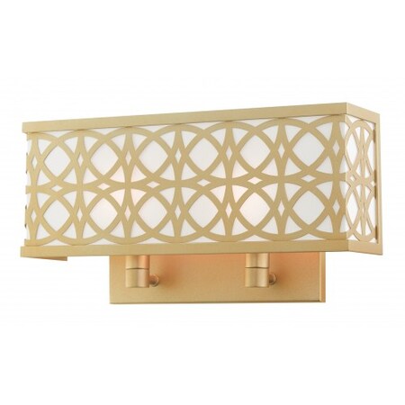Soft Gold ADA Double Sconce,2 Light