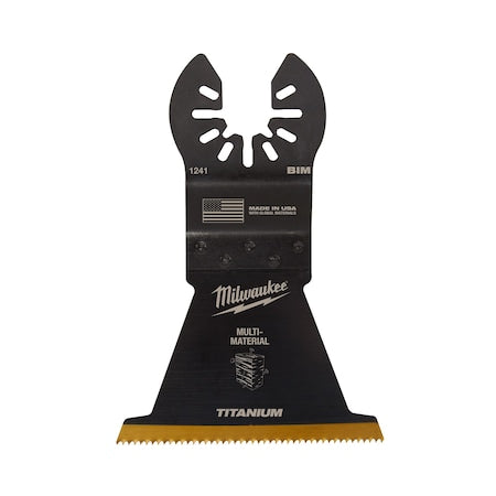 OscillatingToolBlade, L:3 11/16", Bi-Metal