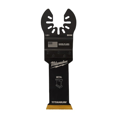OscillatingToolBlade, L:4.25", Bi-Metal