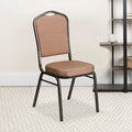 Gold Fabric Banquet Chair, PK4