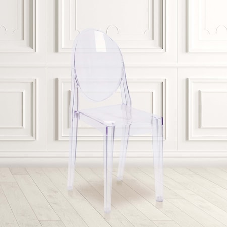 Ghost Side Chair in Transparent Crystal, PK4