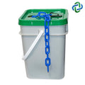 Blue Plastic Chain Pail 3""(#10,76 mm)x