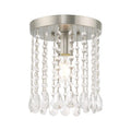 Elizabeth 1 Light Brushed Nickel Ceiling