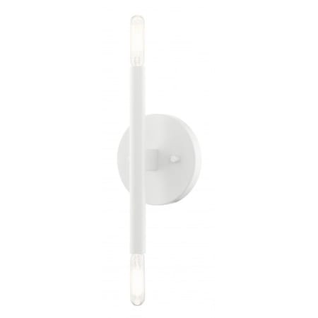 White ADA Sconce,2 Light