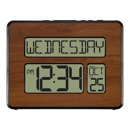 Atomic Digital Wall Clock