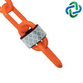 Reflective Plastic , 100 ft L, Orange
