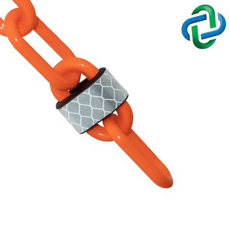 Plastic Chain, Orange, Unfinished, Outdoor