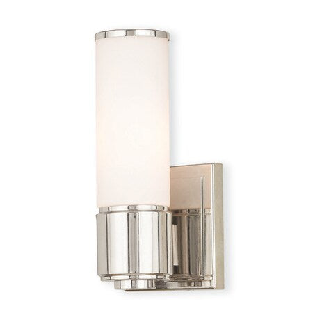 Weston 1 Light Polished Nickel ADA Wall Sconce/ Bath Vanity
