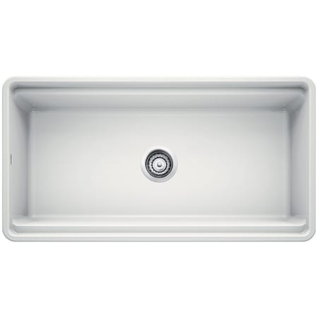 Profina 36"" Apron-Front Farmhouse Sink - White