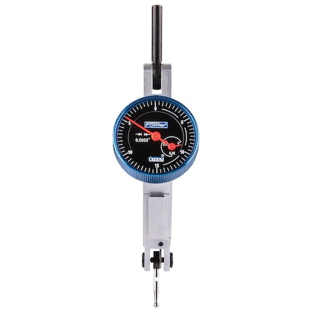 1-1/2"" Horizontal X-Test Indicator Black Dial