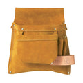 Tool Pouch, Tool Pouch, Brown, Leather, 4 Pockets
