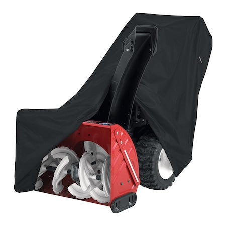 Black Snow Thrower Cover With Chute, 47"x