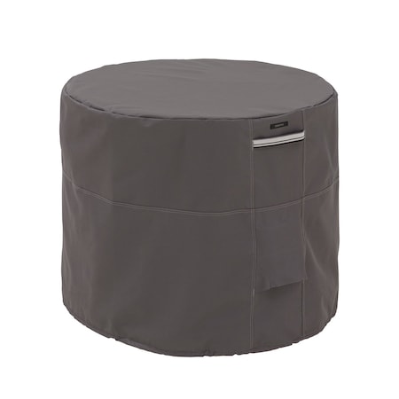 Ravenna Round Air Conditioner Cover, Grey, 34"x34"
