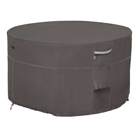 Fire Pit Cover, Cover, Rnd Fire Pit Table, Grey 42"