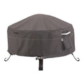 Small Full Round Fire Pit Cover, Grey