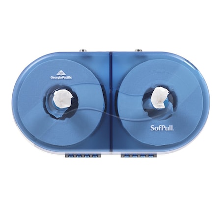 Toilet Paper Disp, (2) Rolls, Plstc, 56508
