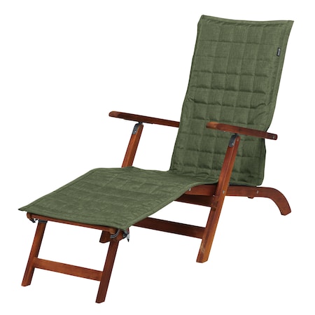 Montlake Heather Fern Patio Chaise Slipcover, 69"x19"