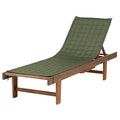 Montlake Heather Fern Patio Chaise Slipcover, 72"x21"