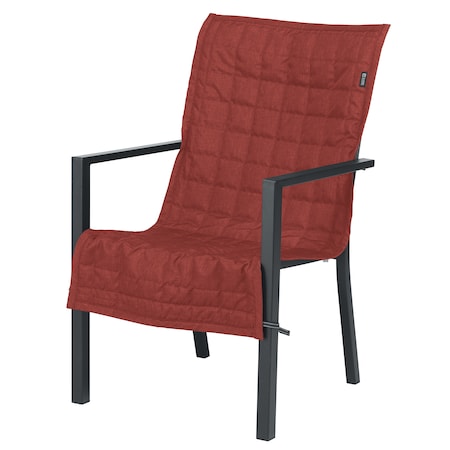 Montlake Patio Chair Slipcover, Heather Henna, 45"x20"