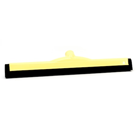 Yellow Squeegee, 18"", Foam Blade, PK 6