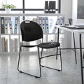 Black Stack Chair-Black Frame, PK5