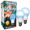 Blue Spectrum Hydroponic LED Ultra Grow Light Replacing 150W, PK2