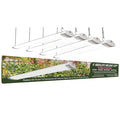 Industrial 4 ft LED Grow Light Hydroponic Full Spectrum Daylight, PK4