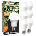 Full Spectrum Multi Plant LED Grow Light Replace 150W, PK6