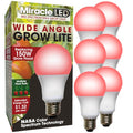 Red Spectrum Wide Angle Multi Plant LED Grow Light Replace 150W, PK6
