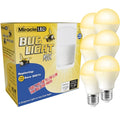 Bug Light MAX Yellow Amber Glow Replace 100w for Porch & Patio, PK6