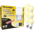 Bug Light Lovely Glow Yellow Amber LED Replace 60W for Porch & Patio, PK6