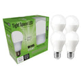 Tight Spaces LED Bulb for Small Areas, Cool White Replace 60W, PK4