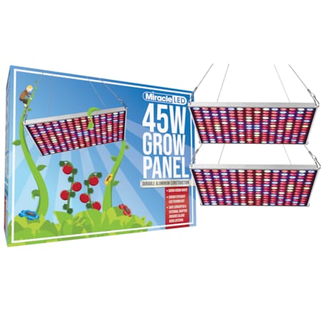 Commercial Hydroponic Multi Spectrum LED Hangable Grow Panel, PK2