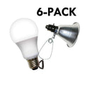 Clamp Lamp Grow Fixture & Full Spectrum LED Grow Light 12 Pcs Kit, PK6