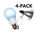 Clamp Lamp Grow Fixture & Blue Spectrum LED Grow Light 8 Pcs Kit, PK4